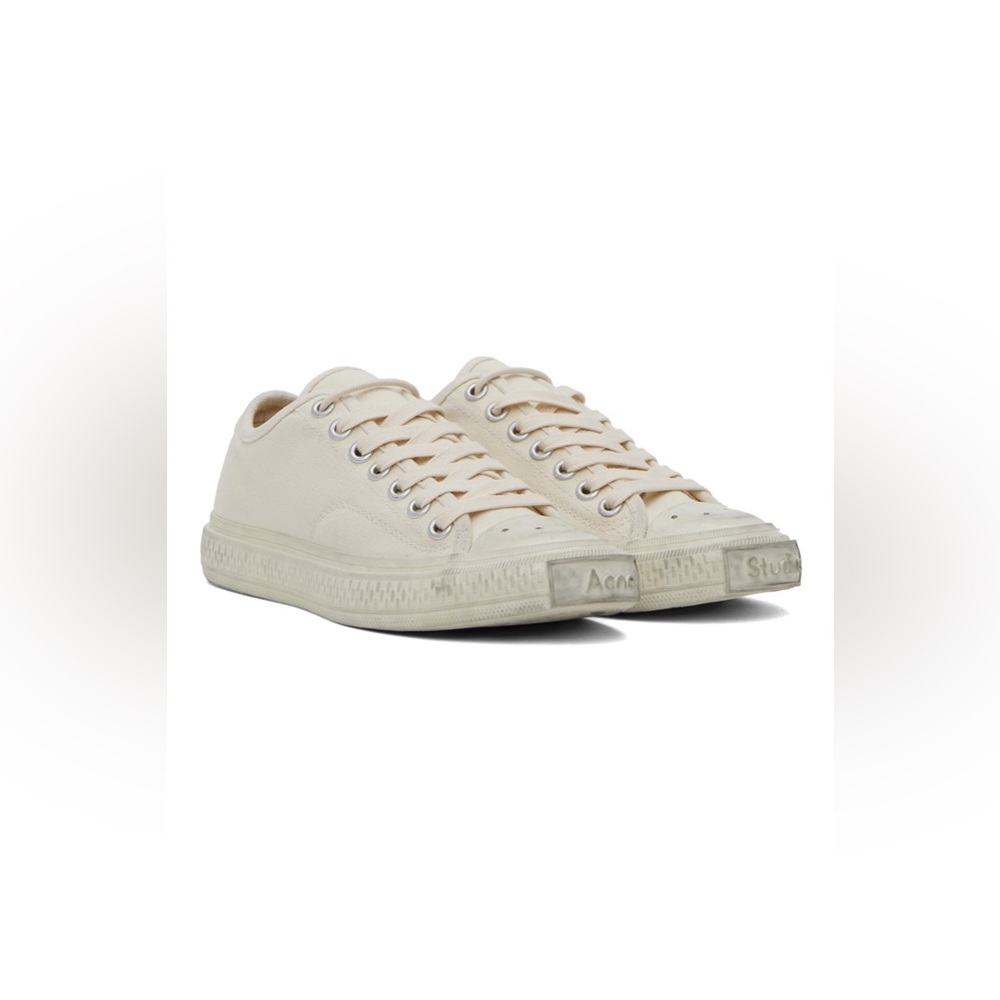 ACNE STUDIOS BALLOW SOFT TUMBLED TAG SNEAKER - Picture 4 of 15